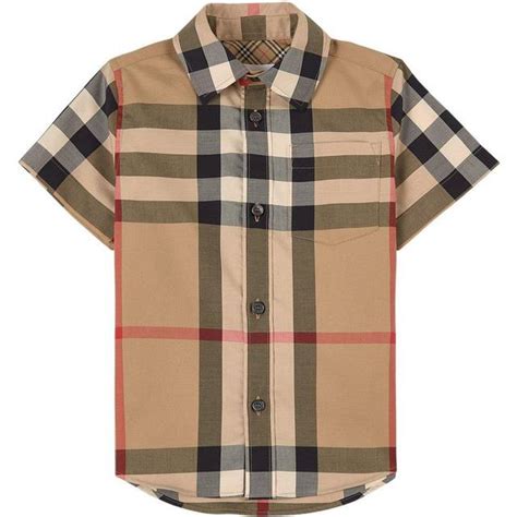 burberry salwick check-print shirt beige|Check Stretch Cotton Shirt in Archive beige .